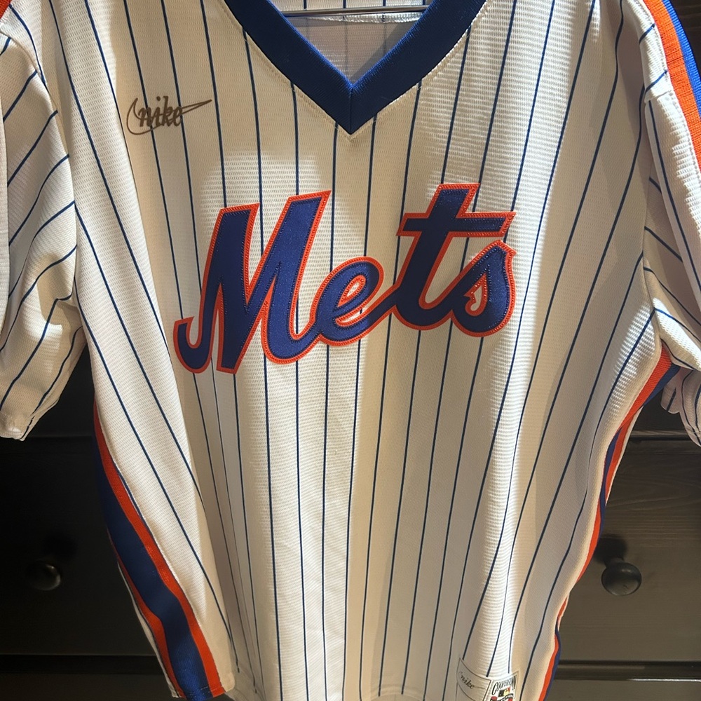 Darryl Strawberry New York Mets Nike Cooperstown Jersey— Size large